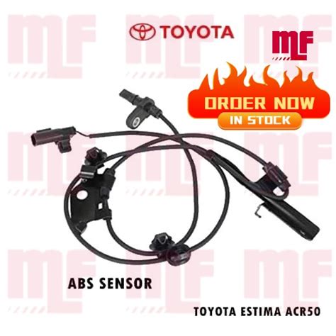 Toyota Estima Acr Alphard Vellfire Anh Front Abs Wheel Speed Sensor