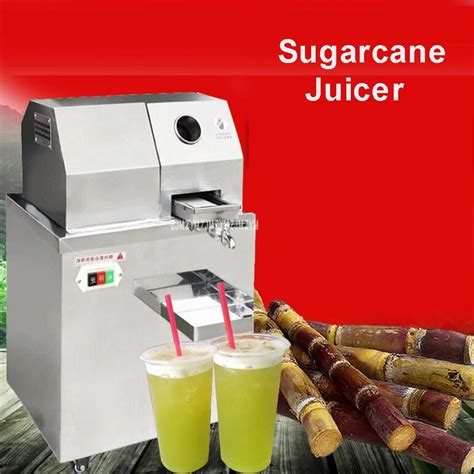 110V 220V Commercial Automatic Sugarcane Juicer Machine Sugar Cane