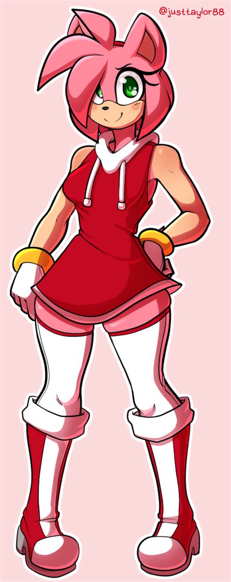 Amy Rose Practice By Justtaylor24 On Deviantart