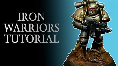 How To Paint Iron Warriors Warhammer 30k 40k Horus Heresy Youtube