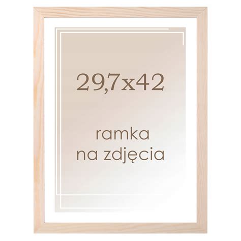 Ramka A Sosna Drewniana Ramki Na Zdj Cia X Ramka Sosnowa