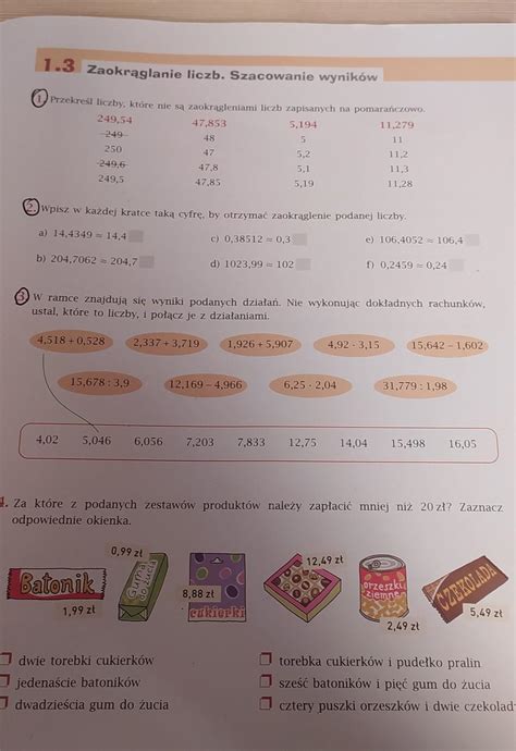 Matematyka Klasa Str Zadanie Zeszyt Wicze Matematyka Z