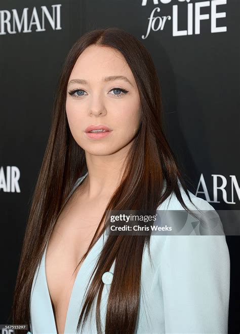 Actress Portia Doubleday Attends Giorgio Armani Paris Photo La Acqua