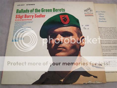 Ssgt Barry Sadler Ballads Of The Green Berets Records Vinyl And CDs