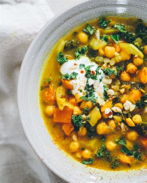 Guiso vegano de garbanzos cúrcuma y coco Receta sana iambio