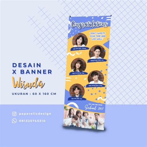 23 Contoh Desain Banner Wisuda