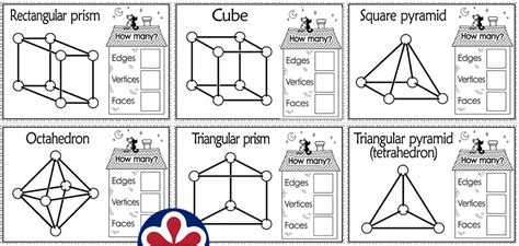 Making 3d Shapes Worksheets