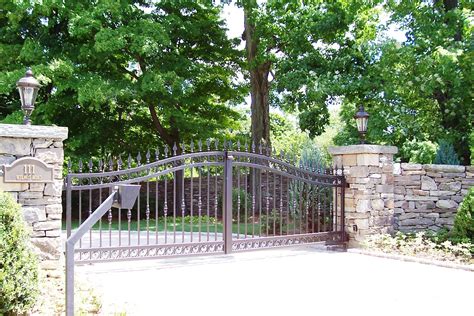 Westchester Automated Gate LLC Home Page Iron Gates Gate Wrought