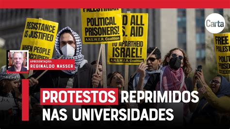 ENTENDA AS MANIFESTAÇÕES PRÓ PALESTINA QUE SE ESPALHAM PELOS EUA