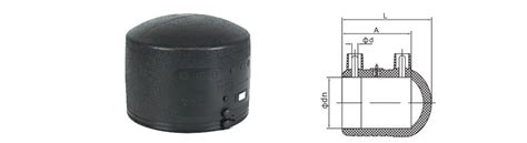 Hdpe Electrofusion End Cap With Bar Code Def Pipeline