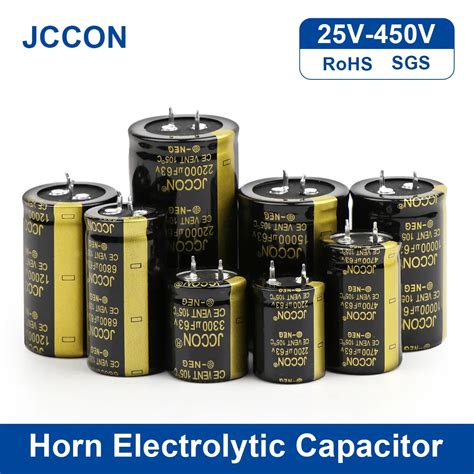 Pcs Jccon Audio Electrolytic Capacitor V V V V V V V