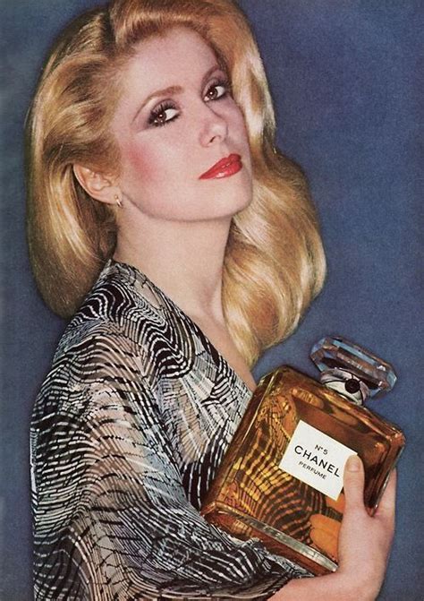 1970s Ad Catherine Deneuve French Women Chanel Ad