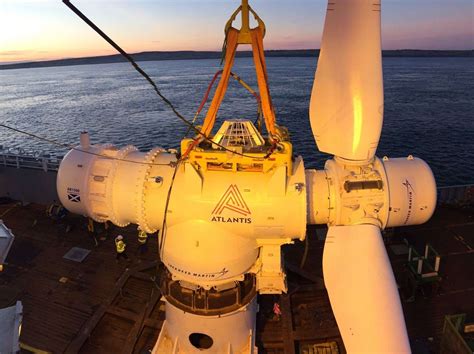 Flagship Pentland Firth Tidal Energy Project Which Became Operational