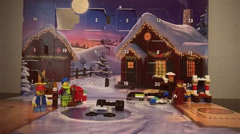 Lego City Advent Calendar Stop Motion Assembly Youtube