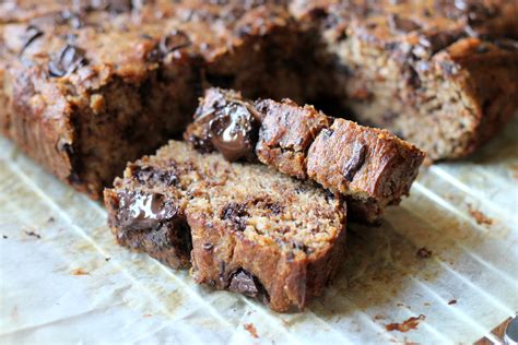 Paleo Chocolate Chunk Banana Bread Bakerita