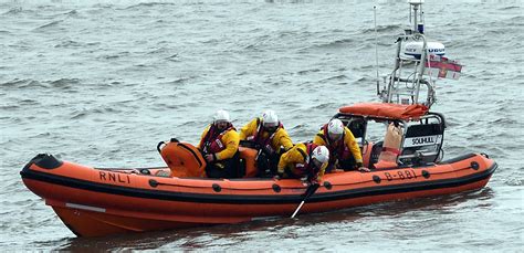 Hartlepool Rnli Lifeboat Launched To Assist Capsized Dinghy Rnli