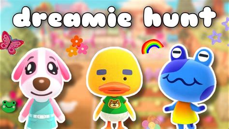 🔴 Dreamie Hunting On My Forever Island 🌈 Animal Crossing New Horizons