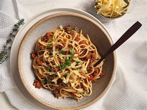 Chunky Spaghetti Bolognese With Hidden Veggies Additive Free Lifestyle