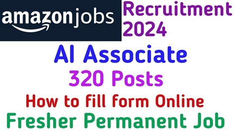 Amazon Walk In Recruitment 2024 Go Ai Associate For Freshers Youtube