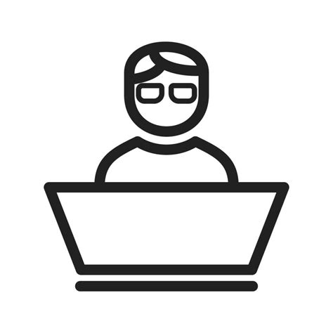 Software Developer Icon 7560304 Vector Art At Vecteezy