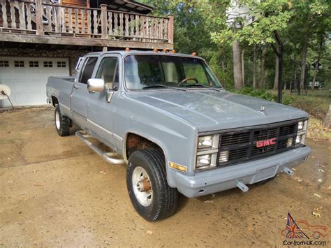 1984 Gmc Solid Truck 1 Ton 4x4