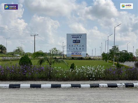 For Sale Luxurious Land With C Of O Amen Estate Phase 3 Ibeju Lekki