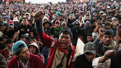 Quiénes son y qué piden radiografía de la protesta indígena en Ecuador