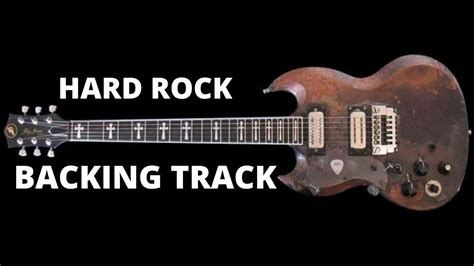 Massive Hard Rock Guitar Backing Track In Dm 150 BPM YouTube