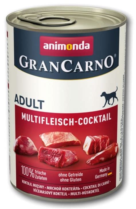 ANIMONDA Grancarno Adult mięsny koktajl mokra karma dla psa 400 g