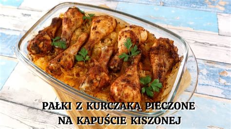 Ulubione jedzenie mojego męża Pałki z kurczaka pieczone na kapuście