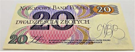 Polen 20 Zloty 1982 Bankfrisch MA Shops