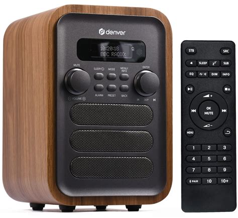 Buy Denverdab 48 Bluetooth Dab Radio With Remote Control Dab Dab Digital Radio Mains Powered