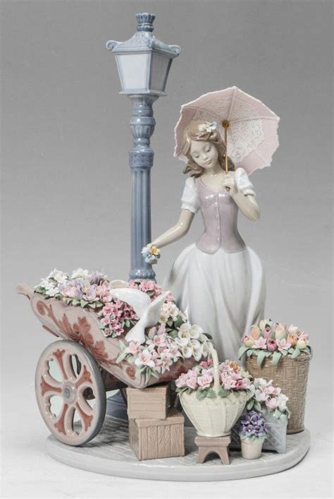 Lladro Porcelain Flowers For Everyone 6809 Lot 1492