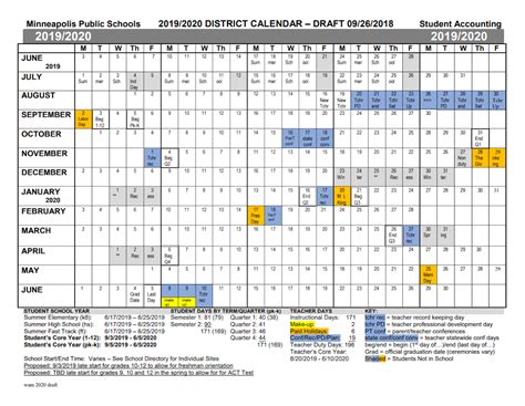 Minneapolis Public Schools Calendar 2022-22 2024 - Schoolcalendars.net