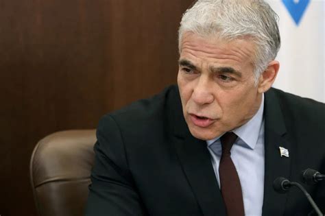 Yair Lapid Viajó A Francia Para Reafirmar La Postura De Israel En Contra Del Acuerdo Nuclear Con