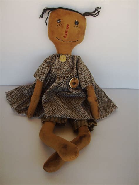 This Is A Handmade Primitive Doll Made By Me Primitive Dolls Primitive Decorating Primitive