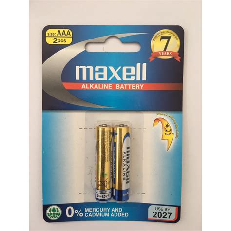 VỈ 2 PIN ALKALINE MAXELL AAA PK Mua giá rẻ