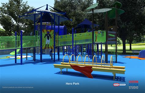 Hero Park Unlimited Play Universally Accessible Playgrounds