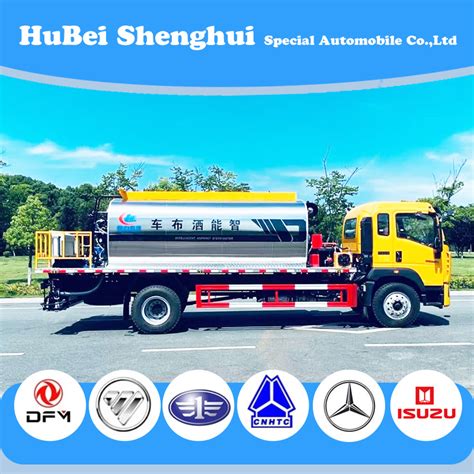 HOWO 4X2 Heavy Duty 13000L Asphalt Pavement Maintenance Truck China