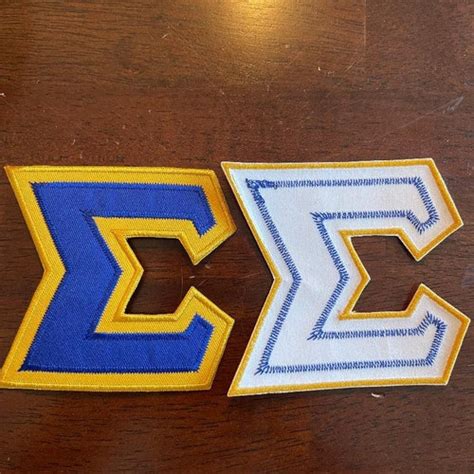 Sigma Gamma Rho Iron On Patches Etsy