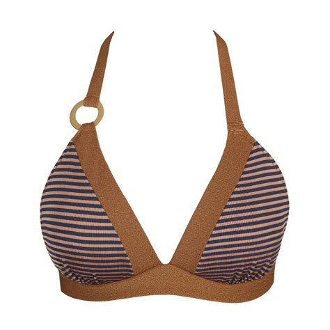 Marie Jo Swim SATURNA Ocean Bronze Triangle Bikini Top Marie Jo United Kingdom