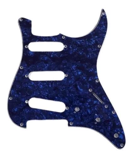 Sss Blp 11f Escudo P Guitarra 3 Singles Azul Perolado MercadoLivre