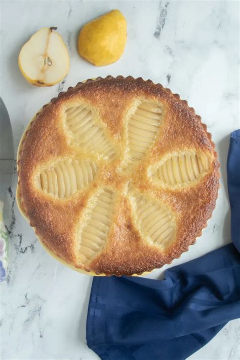 Pear Frangipane Tart Tarte Bourdaloue Baking Sense