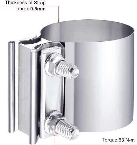 Exhaust Butt Joint Clamp Denco Industries