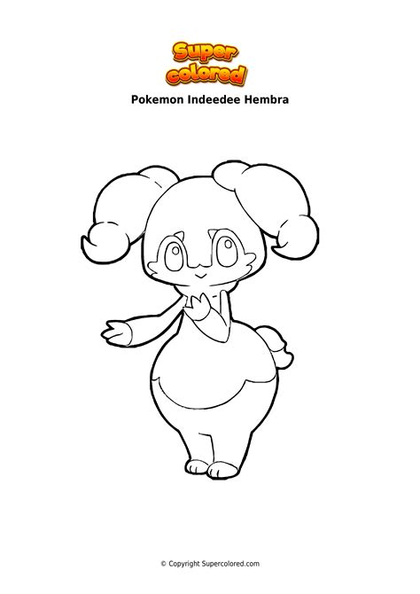 Dibujo Para Colorear Pokemon Grookey Supercolored