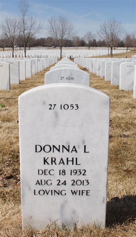 Donna Louise Holmes Krahl 1932 2013 Find a Grave äreminne