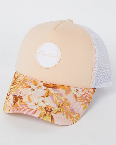 Rip Curl Sunday Swell Trucker Hat Peach Surfstitch