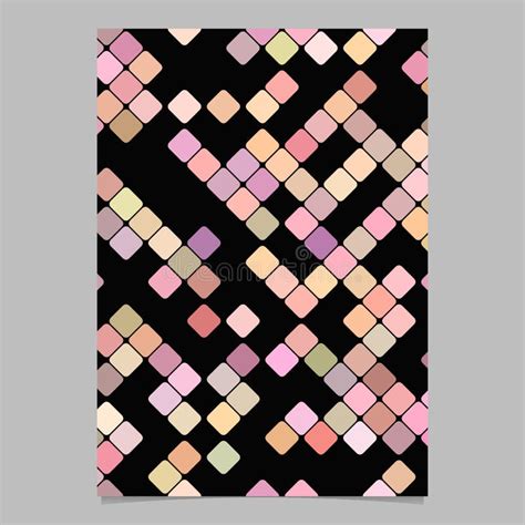 Pink Diagonal Square Pattern Background Geometrical Vector