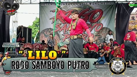 LILO LAGU JARANAN ROGO SAMBOYO PUTRO YouTube