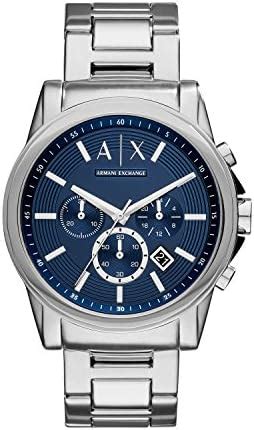 Armani Exchange Reloj Para Hombre Movimiento De Cuarzo Cron Grafo